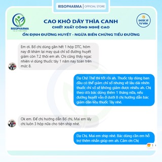 Dây Thìa Canh Dạng Cao Khô Nguyên Chất Giúp Ổn Định Đường Huyết, Ngừa Biến Chứng Tiểu Đường, Giảm Mỡ Máu