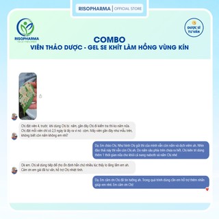 COMBO Thảo Dược Vùng Kín Giảm Nấm Ngứa, Tiêu V.i.ê.m, Khử Mùi, Ngừa Tái Phát - Gel Se Khít, Làm Hồng Lành Tính Êm Dịu