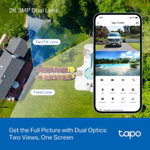 [TAPO Chính Hãng] Tapo C246D 6M– Camera An Ninh Wi-Fi Quay Quét Hai Ống Kính | Trong Nhà & Ngoài Trời | Hình Ảnh Sắc Nét — ảnh 6