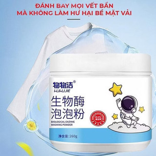 Bột Tẩy Trắng Enzyme Sinh Học, Đánh Bay Vết Bẩn, Khử Vết Ố Vàng Trên Quần Áo, Tẩy Trắng Quần Áo tẩy sạch mọi vết bẩn