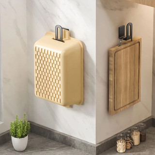 (KO ĐỤC LỖ)Móc treo đa năng, dán tường nhà bếp, chất liệu Thép Carbon cao cấp, trọn đời không gỉ sét