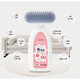 Chai Giặt Khô Vải Sofa Với Thiết Kế Đầu Bàn Chải Chuyên Dụng Lấy Đi Mọi Vết Bẩn Trên Ghế Sofa Ds12038