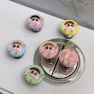 Set 2 Nút Nhấn Xả Nước Bồn Cầu Vệ Sinh - Nút Nhấn Tránh Chạm Đặc Biệt Móng Tay Nail Xả Công Tắc Nắp Vệ Sinh Tay Cầm