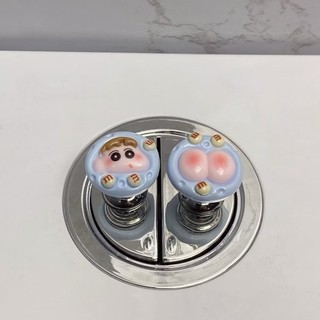 Set 2 Nút Nhấn Xả Nước Bồn Cầu Vệ Sinh - Nút Nhấn Tránh Chạm Đặc Biệt Móng Tay Nail Xả Công Tắc Nắp Vệ Sinh Tay Cầm