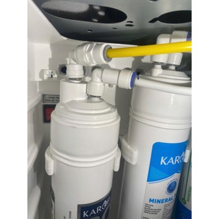 Phụ Kiện Co Van Xả Thải Dành Cho Màng RO Máy Lọc Nước Karofi (Co 2 đầu ra dây 6)