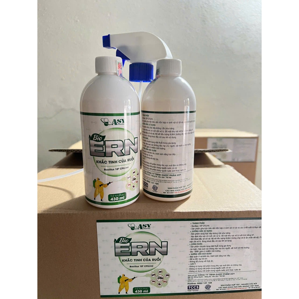 Thuốc xịt ruồi Bio ERN, chai 430ml, thuốc diệt ruồi hiệu quả nhất hiện nay
