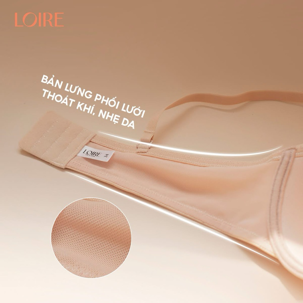 Áo Lót Đệm 0.5cm Có Gọng Tạo Chuẩn Form Vòng 1 Loirechic AL250309