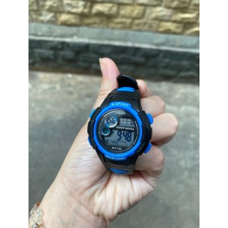 Đồng Hồ Trẻ Em Chính Hãng F123 | Điện Tử, Đèn Led, Chống Nước 30M | Bền Bỉ, Tiết Kiệm | Cho Bé