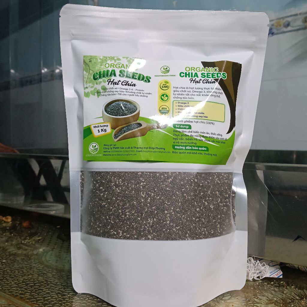Hạt Chia Đen Hàng Nhập Cao Cấp