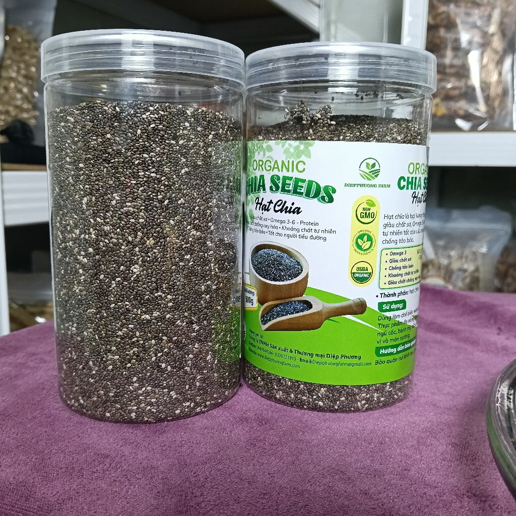 Hạt Chia Đen Hàng Nhập Cao Cấp