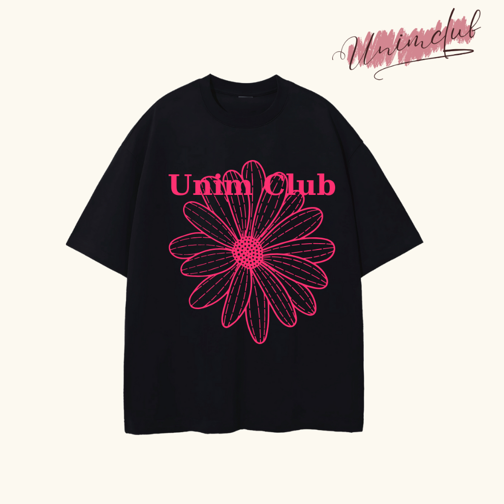 Áo Thun Hoa Cúc Unim Nhiều Màu Cotton Cao Cấp MỊn Mềm Mát Co Giãn 2 Chiều Unim Store