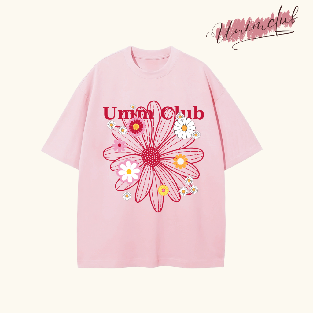 Áo Thun Hoa Cúc Unim Nhiều Màu Cotton Cao Cấp MỊn Mềm Mát Co Giãn 2 Chiều Unim Store