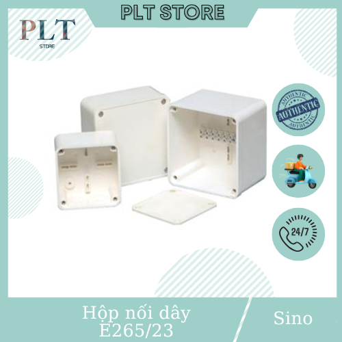 Box Điện, Hộp Nối Dây 110x110x80 (Loại Kín) Sino E265/23 | Shopee Việt Nam