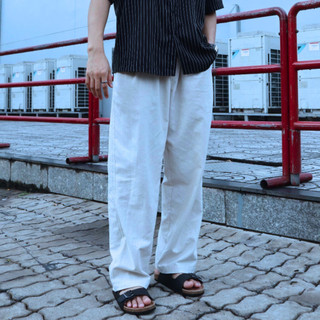 Quần Baggy Nam Ống Rộng -Quần Kaki Nữ Màu Kem Đen Rêu Xám Trắng Dáng Suông Form Chuẩn Hàn Quốc K1