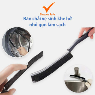 Bàn chải vệ sinh khe hở đa năng nhỏ gọn làm sạch góc chết nhà tắm cửa bếp tiện lợi #A9