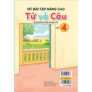 Sách - Vở Bài Tập Nâng Cao Từ Và Câu Lớp 4 ( Theo Chương Trình GDPT mới ) - Kết Nối - Ndbooks