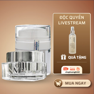 Combo Kem Ngày NMN Chuskin và Kem Đêm Bạch Tuyết 50G Dưỡng trắng, phục hồi, căng bóng da CB0176