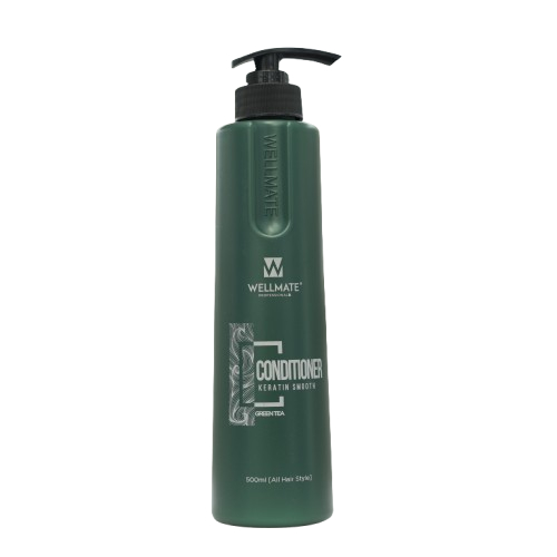 Dầu xả mượt tóc Keratin Wellmate dưỡng ẩm sâu giúp tóc chắc khoẻ và mềm mại phục hồi hư tổn 500ml