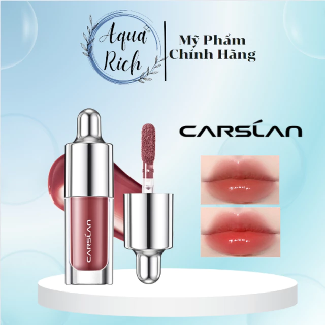 CARSLAN Lip Glow Serum Son Tint Dưỡng Môi - G104 Hồng Đào