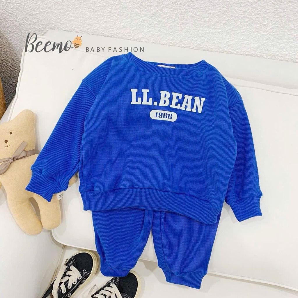 Bộ Bé Trai Dài Tay Thu Đông Nhiều Mẫu Beemo Size 80-130 (9-24kg) – Đồ Trẻ Em Mềm Mại
