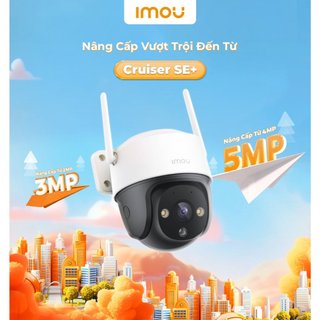 Camera WIFI ngoài trời IMOU S21FP, S41FP, S31FEP, S51FEP, K7FP 3MP/ 5MP có màu ban đêm, xoay 360 độ - TRANGIATELECOM