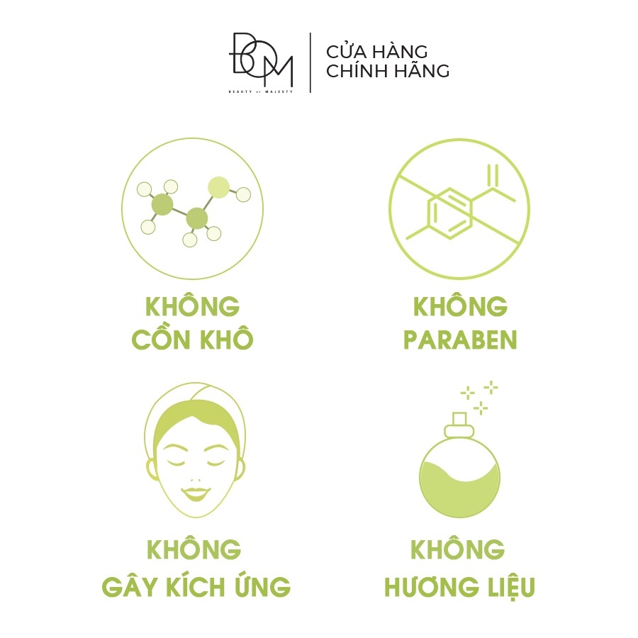 [DEAL ĐỘC QUYỀN] Nước Tẩy Trang Làm Sạch Da Không Chứa Cồn BOM Eight Tea 500ml