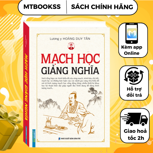 Sách Combo Định Ninh Tôi Học Mạch + Sổ tay mạch chẩn + Mạch Học Giảng Nghĩa