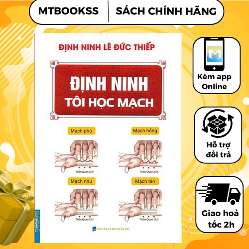 Sách Combo Định Ninh Tôi Học Mạch + Sổ tay mạch chẩn + Mạch Học Giảng Nghĩa