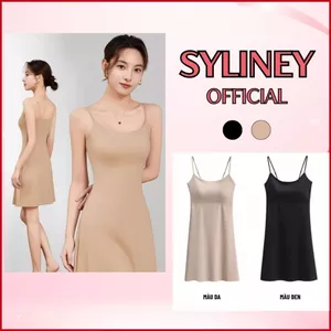 Đầm Lót, Đấm 2 Dây Syliney Không Đường May, Mặc Trong Váy, Mặc Đi Dạo - VAYNV5