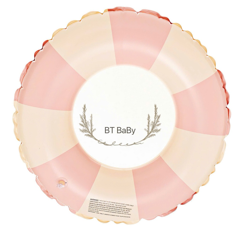 Phao bơi tròn cho bé chất liệu PVC cao cấp, Phao tập bơi cho bé 2-9 tuổi Bahu_Baby