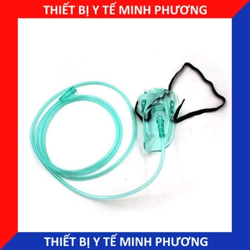 Mặt nạ thở bổ sung oxy, mask thở oxygen dùng cho máy khí dung