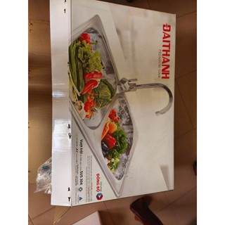 Bộ chậu rửa inox 304 Đại Thành DX42004 - Chỉ bán miền Nam và Tây Nguyên, Hàng chính hãng