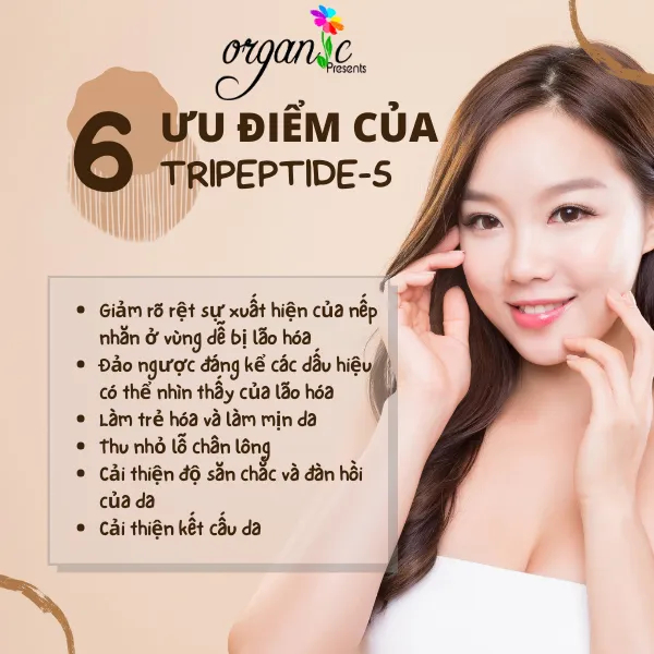PALMITOYL TRIPEPTIDE 5 - HOẠT CHẤT CHỐNG LÃO HOÁ , CHỐNG NẾP NHĂN