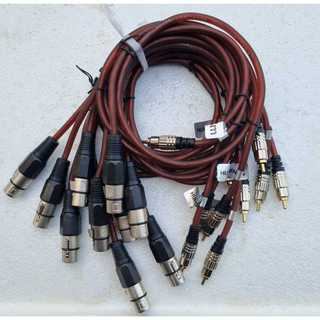 đơn vị 2 cái Dây Canon AV Loại Tốt,(Canon Cái Sang AV/Hoa Sen) dây jack canon cái ra 1 đầu av