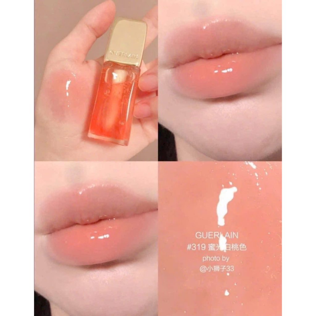 Son dưỡng Guerlain Kiss Bee Glow Oil dưỡng môi guerlain