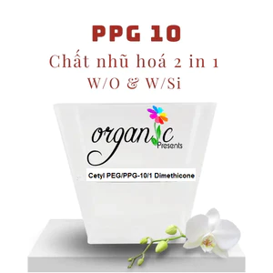 Cetyl PEG/PPG-10/1 Dimethicone (mã: PPG 10 - CHẤT NHŨ HOÁ 2 IN 1 W/O & W/Si)