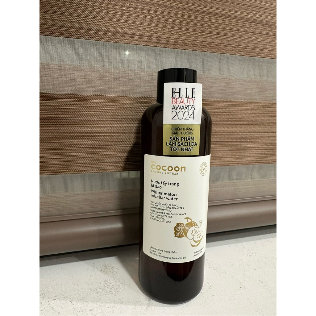 [MUA 1 TẶNG 1_ CHỌN ĐÚNG PHÂN LOẠI] COCOON Nước sen ( Toner) Hậu Giang 310ml + Nước tẩy trang bí đao 500ml | BigBuy360 - bigbuy360.vn