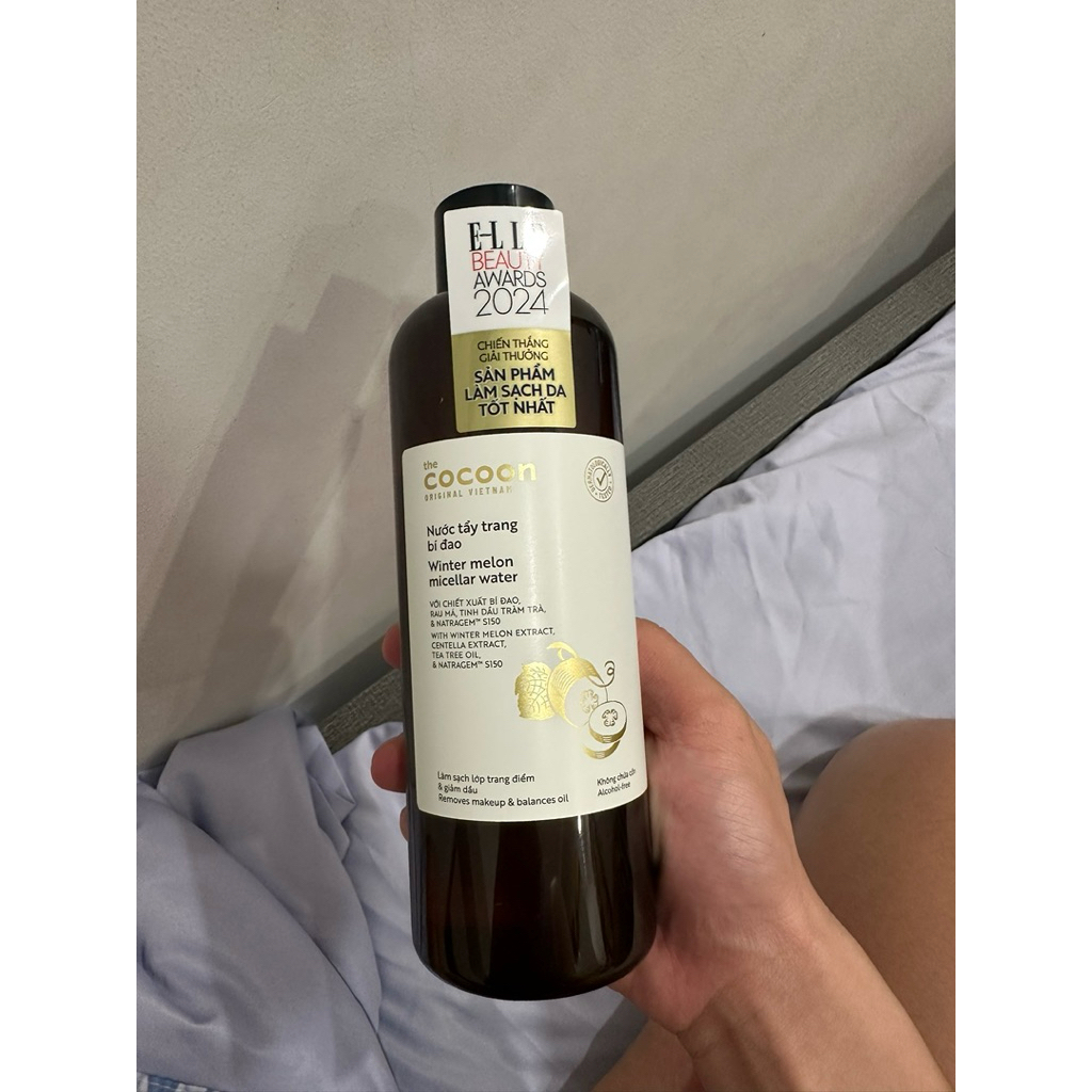 [MUA 1 TẶNG 1_ CHỌN ĐÚNG PHÂN LOẠI] COCOON Nước sen ( Toner) Hậu Giang 310ml + Nước tẩy trang bí đao 500ml | BigBuy360 - bigbuy360.vn