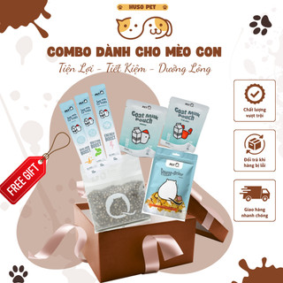 Combo Hạt Súp Thưởng PetQ 7 Ngày Dành Cho Mèo Con Hỗ Trợ Dinh Dưỡng