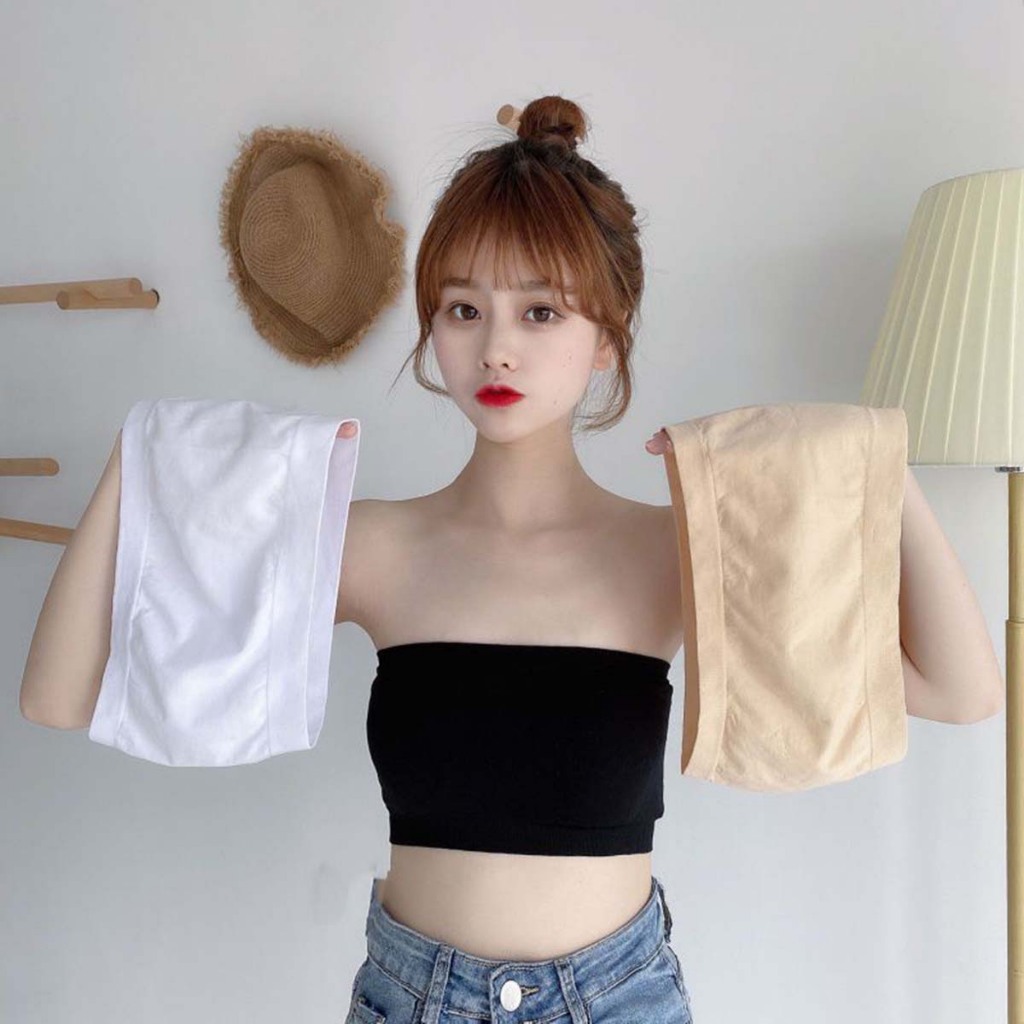 SET 3 Áo bra cotton mỏng nhẹ co giãn thấm hút tốt không đệm mút kiểu dáng basic cá tính LANIXA B0123
