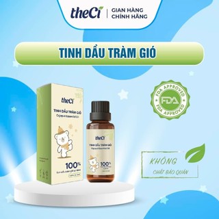 Tinh Dầu Tràm theCi cho bé Cajeput Essential Oil Giữ Ấm Tránh Gió, Bảo Vệ Hô Hấp 50ml - TCVN