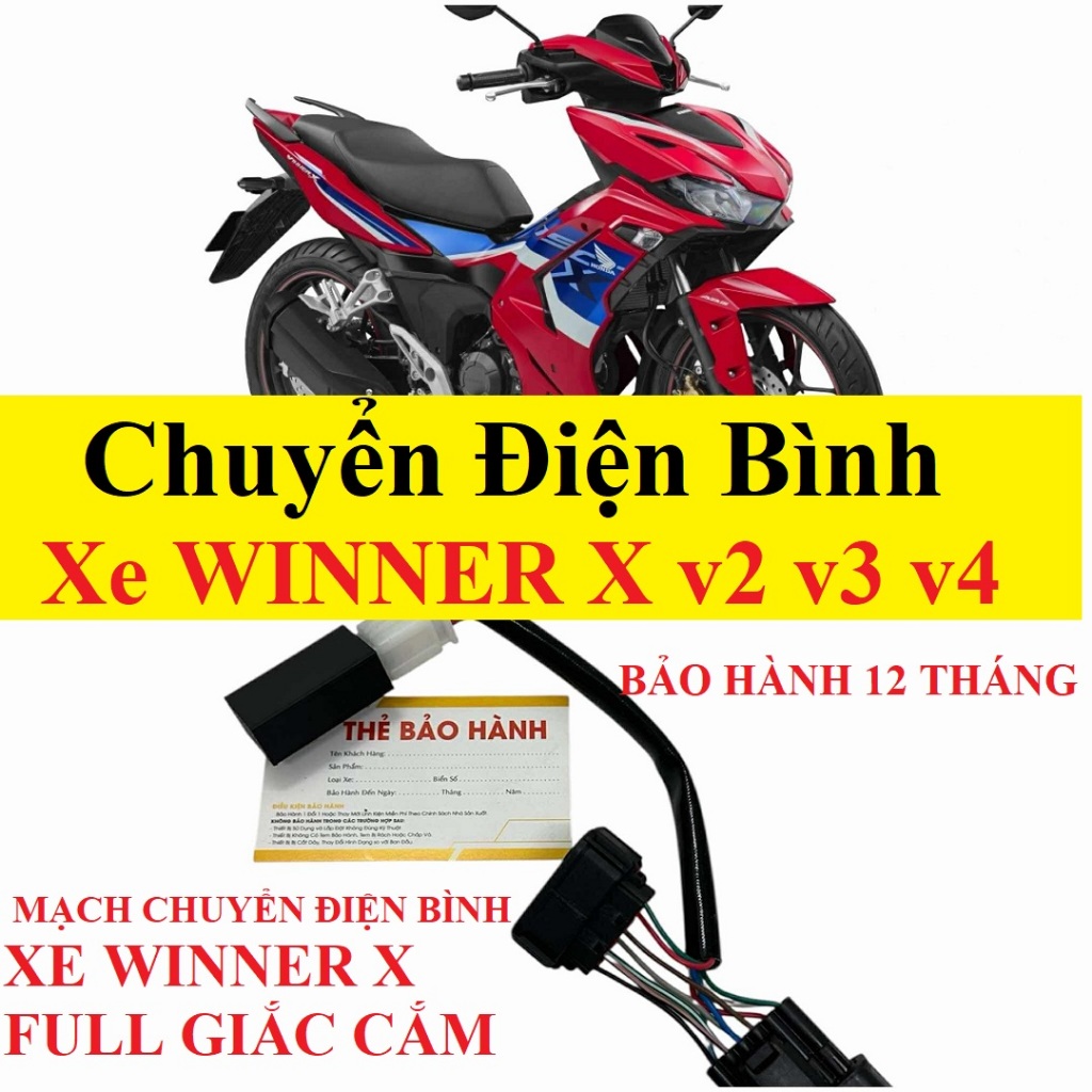 Mạch chuyển điện bình xe winner x v2 v3 v4 | Shopee Việt Nam