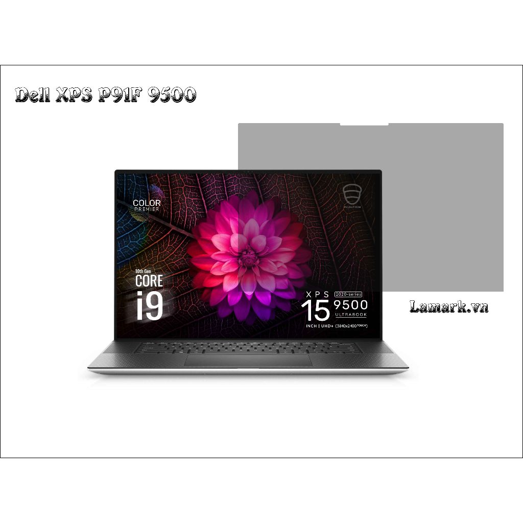 TẤM DÁN MÀN HÌNH CHO LAPTOP DELL XPS 9500 P91F FULL VIỀN CẢM ỨNG, CẮT CHUẨN KÍCH THƯỚC.
