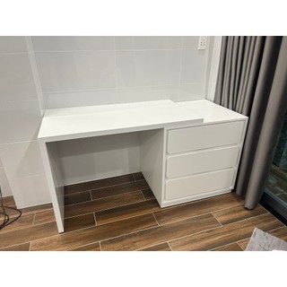 Bàn Trang Điểm, Bàn Make up, Bàn Làm Việc Kết Hợp Tủ Decor. Rộng 50cm