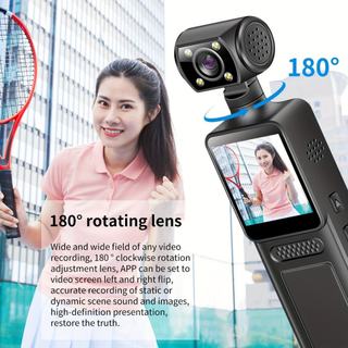 Camera Hành Trình LMK Pocket 3 - Cầm Tay Bỏ Túi Nhỏ Gọn, Quay Video Vlog Sắc Nét 4K 120fps, Siêu Mượt Cho Các Cảnh Quay