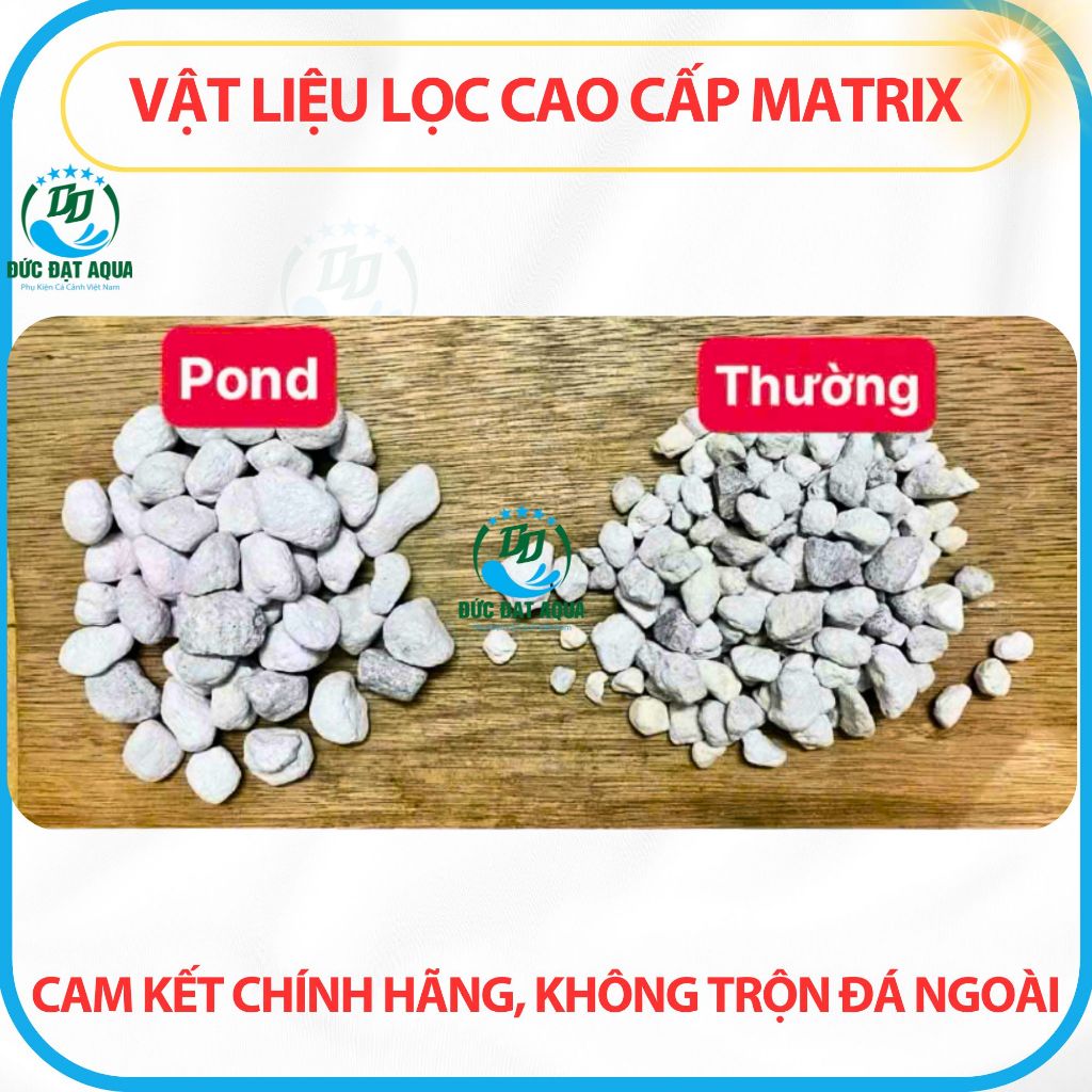Thùng 5L-10L- 20L & 100L Matrix/Matrix Pond] - Vật liệu lọc cao cấp Matrix Seachem lọc bể cá cảnh thủy sinh cá rồng 2