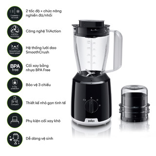 Máy xay sinh tố Braun JB1015BK