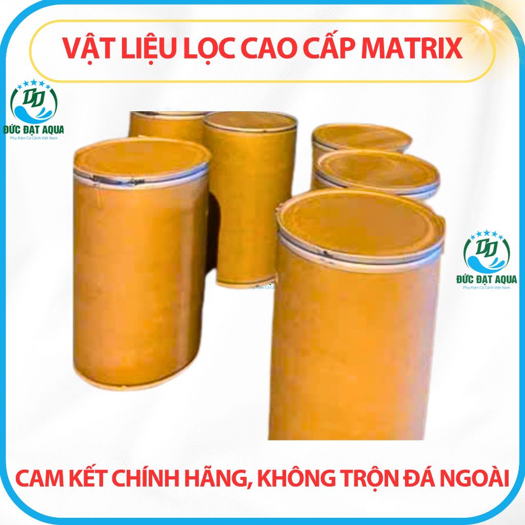 Thùng 5L-10L- 20L & 100L Matrix/Matrix Pond] - Vật liệu lọc cao cấp Matrix Seachem lọc bể cá cảnh thủy sinh cá rồng 6