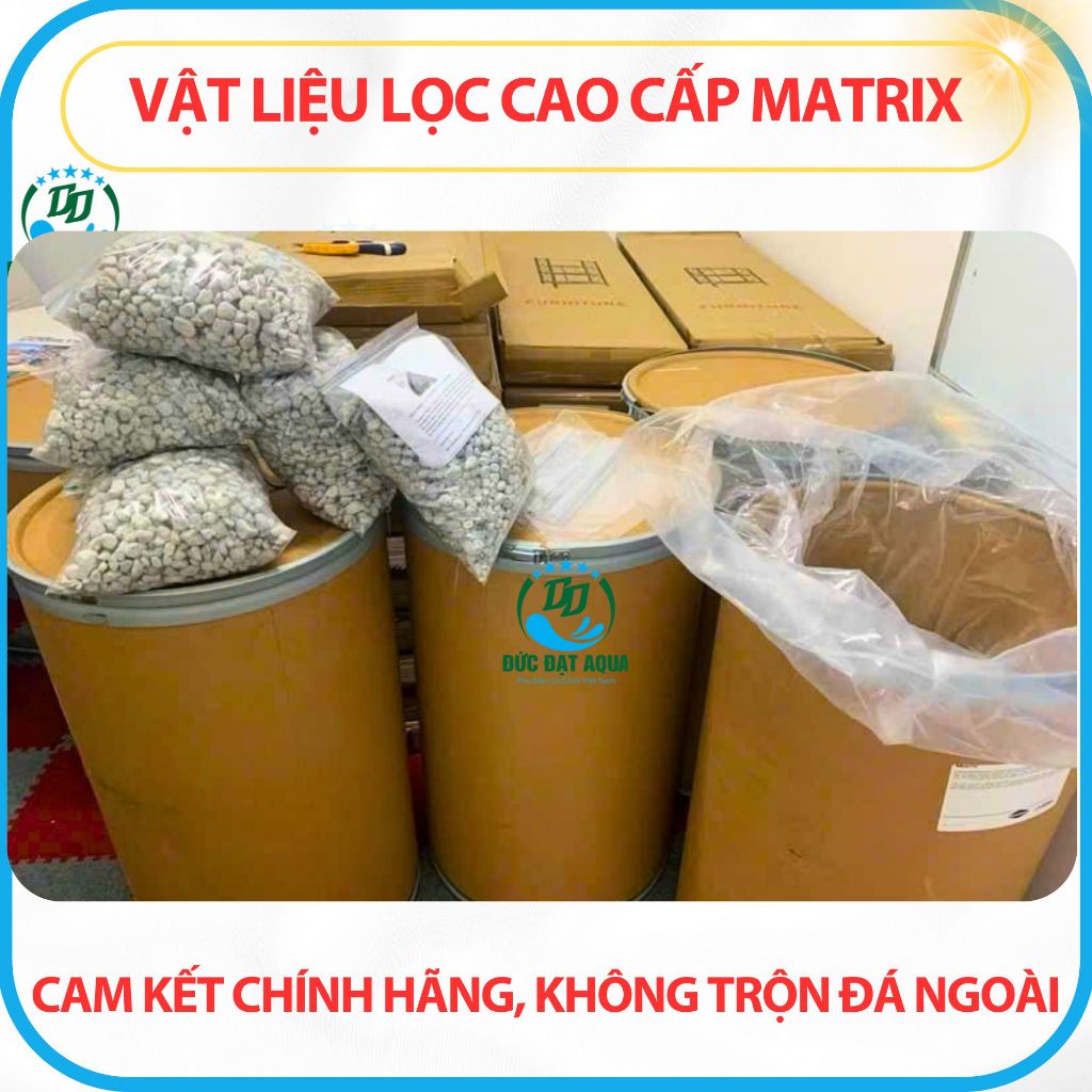 Thùng 5L-10L- 20L & 100L Matrix/Matrix Pond] - Vật liệu lọc cao cấp Matrix Seachem lọc bể cá cảnh thủy sinh cá rồng 7