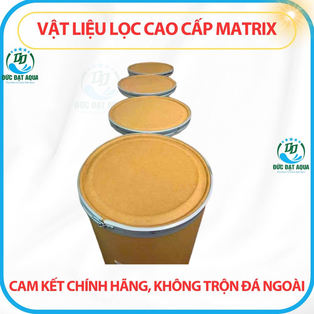 Thùng 5L-10L- 20L & 100L Matrix/Matrix Pond] - Vật liệu lọc cao cấp Matrix Seachem lọc bể cá cảnh thủy sinh cá rồng 8
